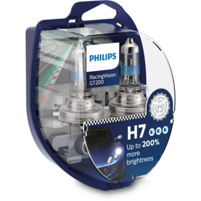 Afbeelding van Philips H7 Racing Vision GT200 12972RGTS2 Autolampen