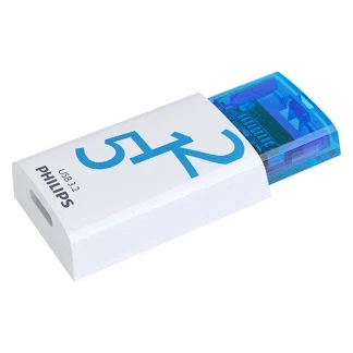 Afbeelding van Philips USB Stick Click C 512GB Ocean Blue