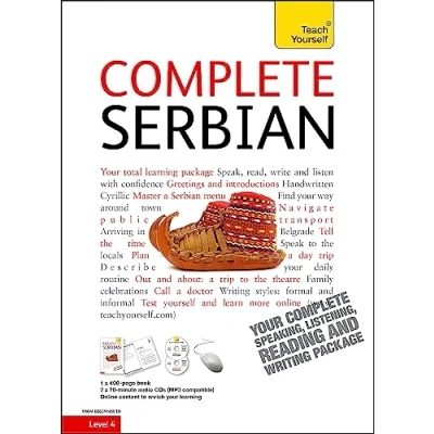 Afbeelding van Complete Serbian Beginner to Intermediate Book and Audio Course