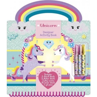 Afbeelding van Totum kinder hobbyset Designer Activity Book 071582 23x26x2cm (04 20)