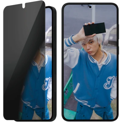 Afbeelding van Panzerglass Schermbescherming Privacy Ultra wide Fit Samsung Galaxy S 2025 Plus (pz sppuwsag936 tra) Voor Transparant