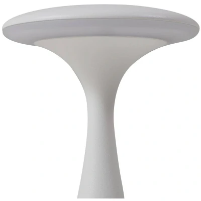 Afbeelding van Lindby Terraslampen met dimmer 1licht Kunststof H: 19.7 cm wit Inclusief lichtbron