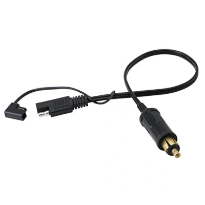 Afbeelding van CERRXIAN DIN Hella Powerlet Plug naar SAE adapterconnector, geschikt voor OEM stopcontact op Triumph, Victory of Ducati Multistrada motorfietsen