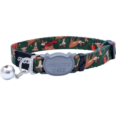 Afbeelding van Rogz Fusioncat Halsband Kattenhalsband Groen S