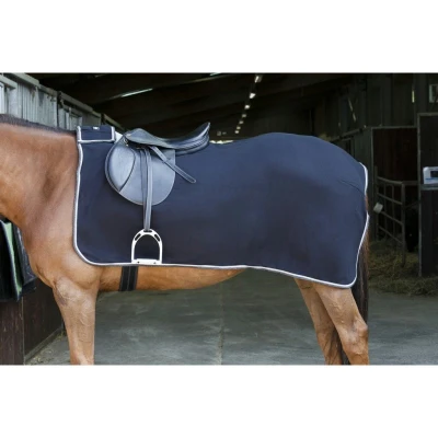 Image de Riding World Couverture de Marcheur Fleece Marin/bleu clair 150/198