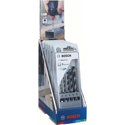 Afbeelding van Bosch Accessories 2607002825 Spiraalboorset 2.0 mm, 3.0 4.0 5.0 6.0 mm 1 stuk(s)