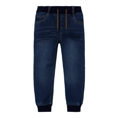 Afbeelding van Name it Nmmben Shaped Round Relaxed fit jeans voor kinderen, Maat: 80, Blue