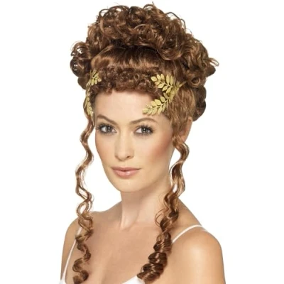 Afbeelding van Smiffys Kostuum Haarband Laurel Leaf Goudkleurig