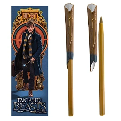 Afbeelding van Noble Collection Toverstaf Fantastic Beasts: Newt&#039;s Wand And Bookmark