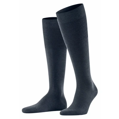 Afbeelding van Falke Airport KH Kniekousen, Heren, Maat: 41/42, Space blue