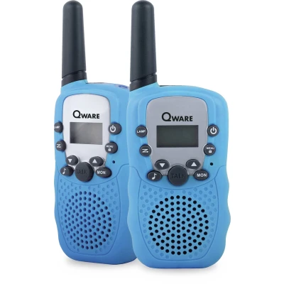 Afbeelding van Qware Walkie Talkie Set Blauw (qw Snd wt335bu)