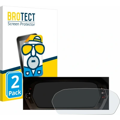 Afbeelding van BROTECT Screenprotector voor Audi A3 2023 Virtual cockpit Folie Beschermfolie matte (2 Stuks)