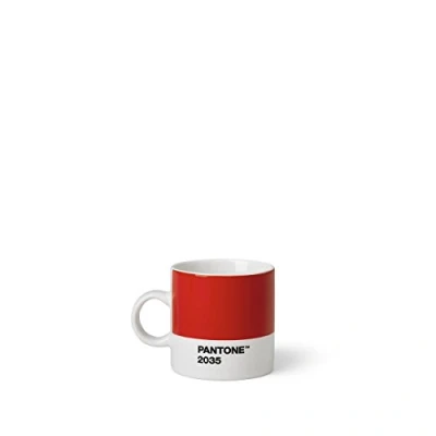 Afbeelding van Pantone Espressobeker Bone China 120 ml Red 2035 C