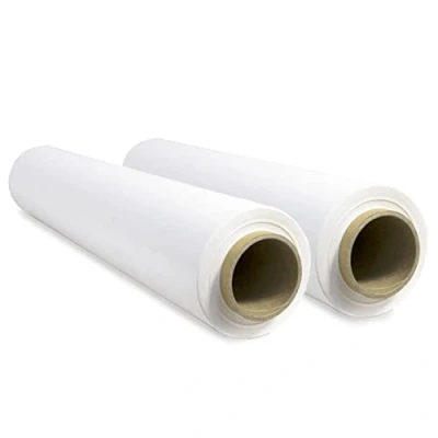 Afbeelding van Elastische verpakkingsfolie, witte kunststoffolie voor verpakking, beschermende plastic rol verzending en verhuizing, 50 cm tot 400 m rekbaar Ofituria (1 stuk)