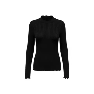 Afbeelding van JDY Jdyfransiska Longsleeve, Dames, Maat: XL, Black
