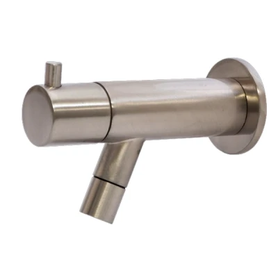 Afbeelding van Blusani muur fonteinkraan RVS BF401120