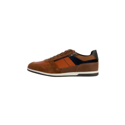 Afbeelding van GEOX U RENAN Heren Veterschoenen BROWNCOTTO/NAVY Maat 43