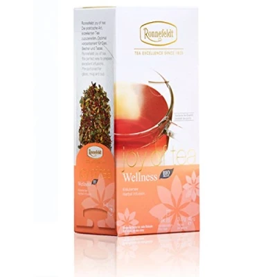 Afbeelding van Ronnefeldt Rooibos Wellness Bio &quot;Joy of Tea&quot; Kruidenthee 15 theezakjes 45 g