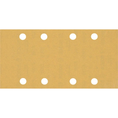 Image de BOSCH 2608900939 Feuille abrasive Expert C470 Best for Wood and Paint, 93 x 186 mm, grain 120, 8 trous (50 pcs)