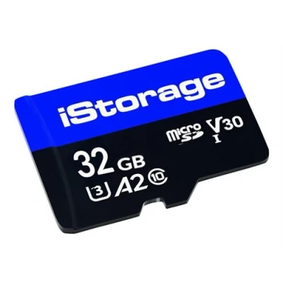 Image de iStorage Carte mémoire flash 32 Go A1 / Video Class V30 UHS I U3 Class10 micro SD