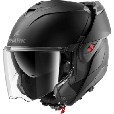 Afbeelding van Shark Oxo helm solid mat zwart XXL systeemhelm motorhelm