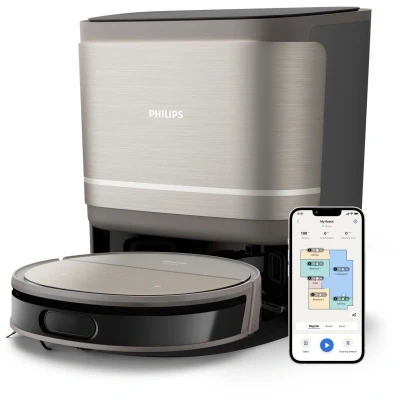 Afbeelding van Philips Xu9100/10 Homerun 9000 Series Robotstofzuiger En Dweilrobot
