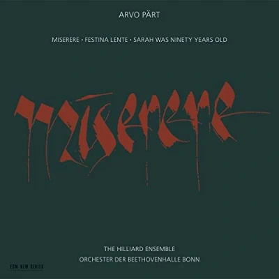 Afbeelding van Hilliard Ensemble Miserere (CD)