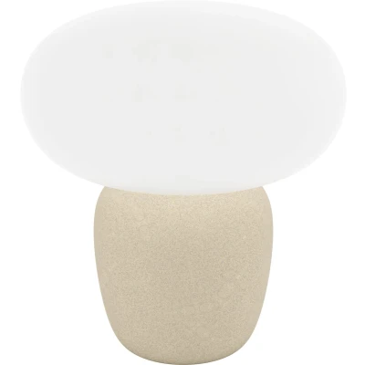Afbeelding van EGLO Cahuama Tafellamp E27 30 cm Lichtbruin/Wit