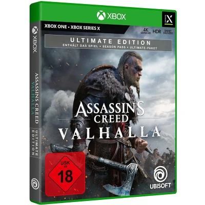 Afbeelding van Ubisoft Assassin&#039;s Creed Valhalla Ultimate Edition, Xbox One/Xbox Series X, M (Volwassen), Fysieke media