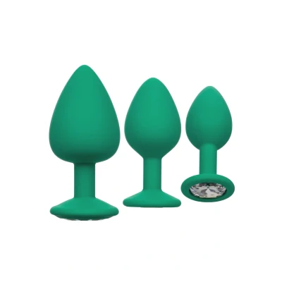 Afbeelding van Buttplug set Cheeky Gems Groen