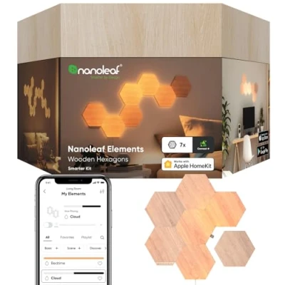 Afbeelding van Nanoleaf Elements Hexagons Starter Kit 7 Pack
