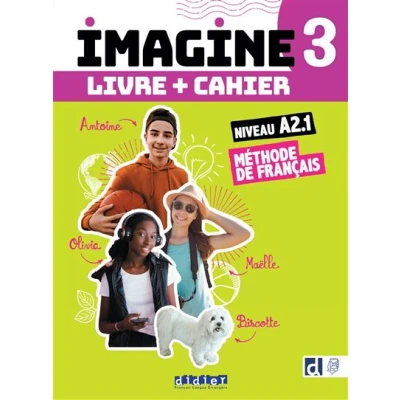 Image de Imagine 3 Niv. A2.1 unités Livre + cahier didierfle.app