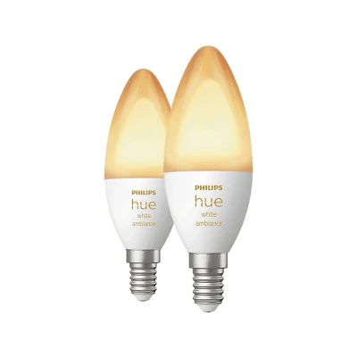 Image de Philips Hue White Ambiance E14 Lot de 2