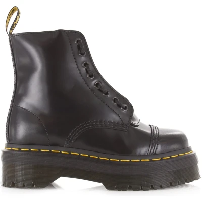 Afbeelding van Dr. Martens Sinclair Veter Snowboots, Dames, Maat: 40, Black Leer