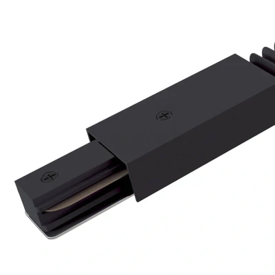 Afbeelding van Flex connector rail, 1 fase railsysteem, zwart