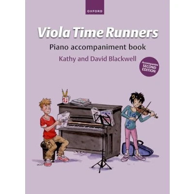 Afbeelding van Viola Time Runners Piano accompaniment book (for Second Edition)