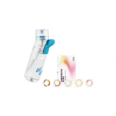 Afbeelding van air up® Gen2 Originele starterset met 5 smaakcapsules, 600 ml drinkfles, suikervrij, vaatwasmachinebestendig en BPA vrij, blauw
