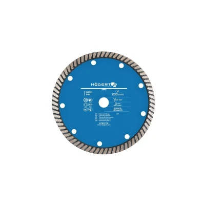 Afbeelding van Hogert Technik HT6D716 Snijschijf, haakse slijper 230 2.0 6.500
