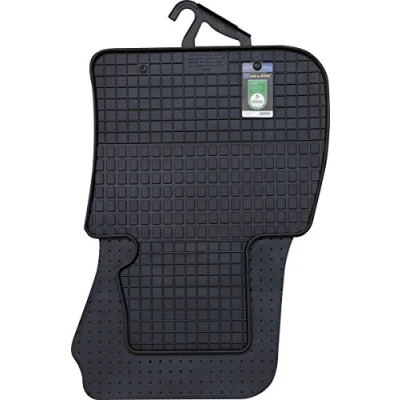 Afbeelding van Petex 15510 Vloermatset Rubber voor en achter 4 zwart BMW: X1