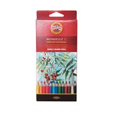 Afbeelding van Koh i noor Mondeluz 12 aquarel potloden
