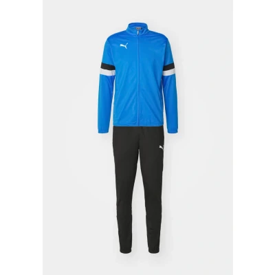 Afbeelding van Puma Teamrise Tracksuit Trainingspak, Heren, Maat: Medium, Ignite blue/black