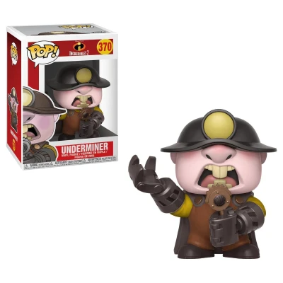 Afbeelding van Funko Pop! The Incredibles 2 Underminer #370 Verzamelfiguur