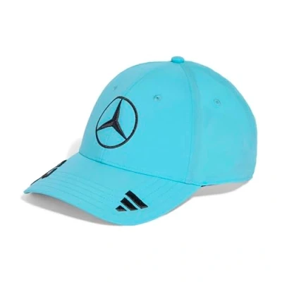 Image de adidas Mixte MERCEDES AMG PETRONAS FORMULA ONE TEAM GEORGE RUSSELL CAP, Samba Blue, M