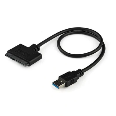 Afbeelding van USB naar SATA adapter voor Harde Schijf Startech USB3S2SAT3CB HDD/SSD 2.5&quot;