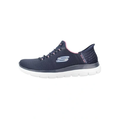 Afbeelding van Skechers Slip ins: Summits dames sneakers Zwart Extra comfort Memory Foam Maat 43