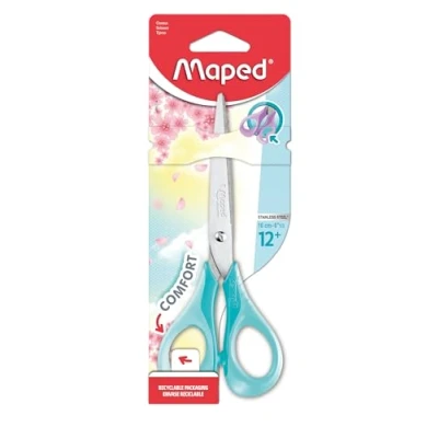 Afbeelding van Schaar Maped Sensoft 16cm pastel assorti