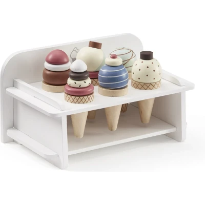Afbeelding van Kids concept ijsjes met standaard bistro