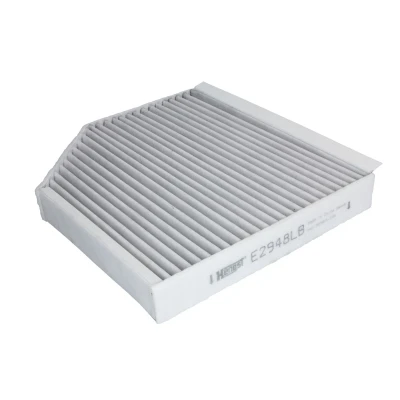 Afbeelding van HENGST FILTER E2948LB Interieurfilter Met antibacteriële werking 280 239 36 AUDI: A4 B8 Avant, Q5, A5 Sportback, PORSCHE: Macan