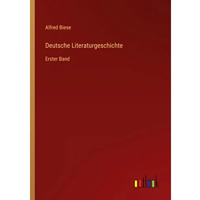 Afbeelding van Deutsche Literaturgeschichte