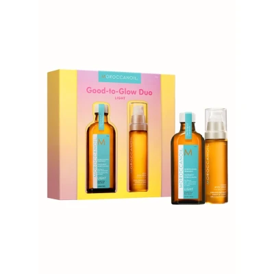 Afbeelding van Moroccanoil Good To Glow Light Set Olie